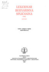 Lekcionar Bernardina Splićanina 1495