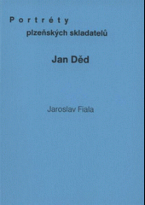 Portréty plzeňských skladatelů.Jan Slimáček