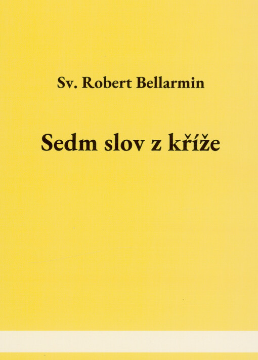Sedm slov pronesených Kristem z kříže