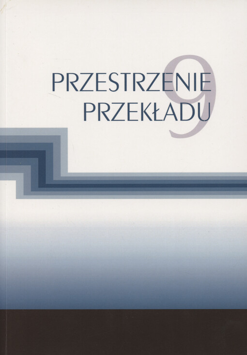 Przestrzenie przekładu. 9