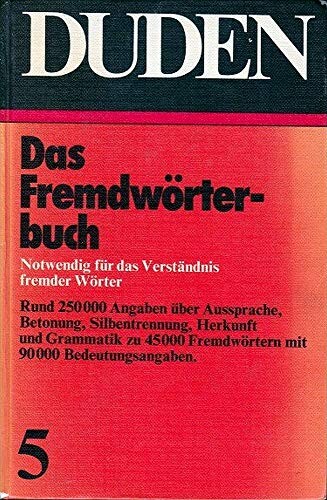 Duden.Band 5,Fremdwörterbuch