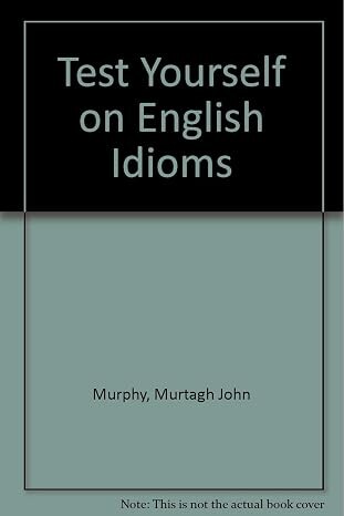 Test yourself on english idioms