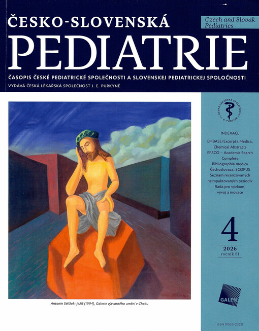 Československá pediatrie : časopis České a Slovenské pediatrické společnosti