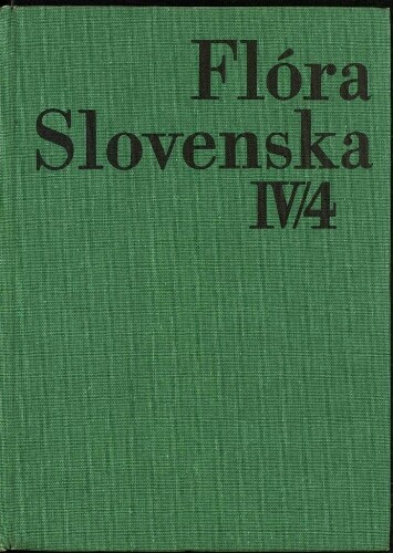 Flóra Slovenska.V/4,Angiospermophytina, Dicotyledonopsida, Papaverales, Capparales