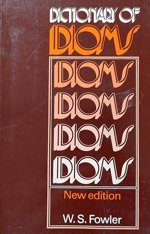 Dictionary of idioms