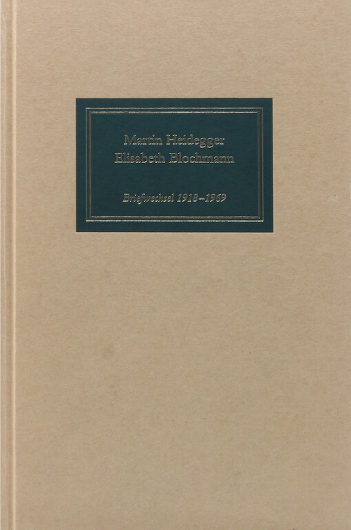Briefwechsel :1918-1969
