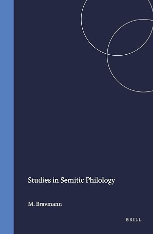 Studies in Semitic Philology