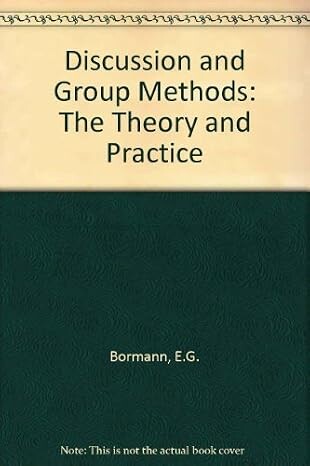 Discussion and group methods :
