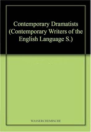 Contemporary dramatists