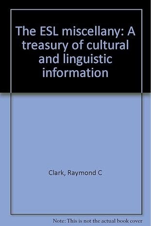 The ESL Miscellany :A Treasury of cultural and linguistic information