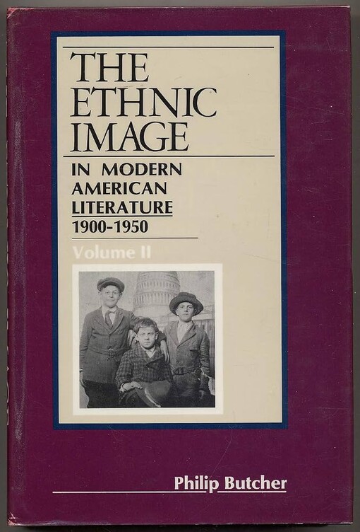 The ethnic image in modern american literature :1900-1950