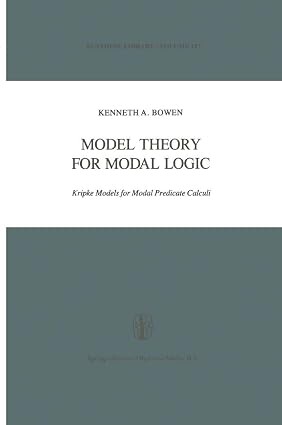 Model theory for modal logic :kripke models for modal predicate calculi
