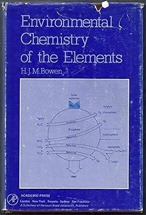 Environmental chemistry of the elements