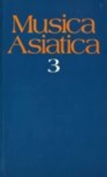 Musica asiatica.[Vol.] 3
