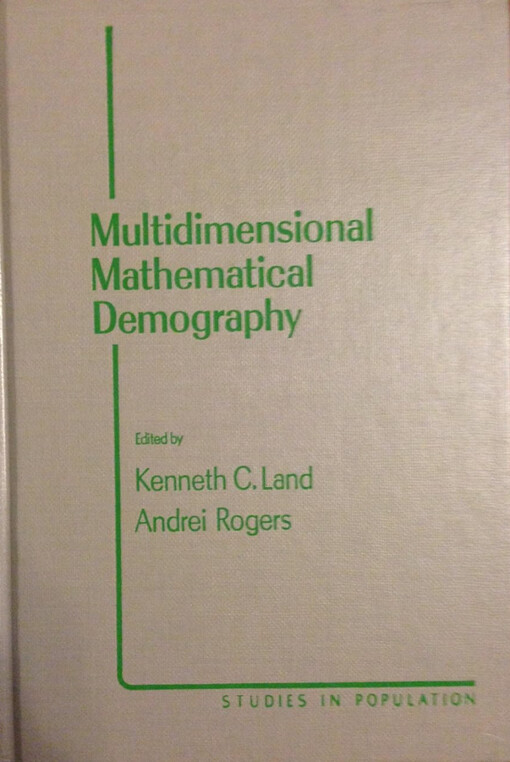 Multidimensional mathematical demography :an overview