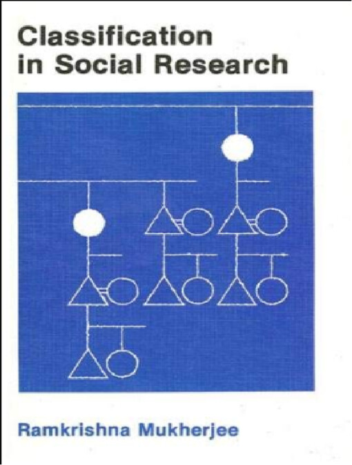 Classification in social research