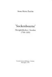 Sockenboarne :Herrgårdskultur i Savolax 1790-1850