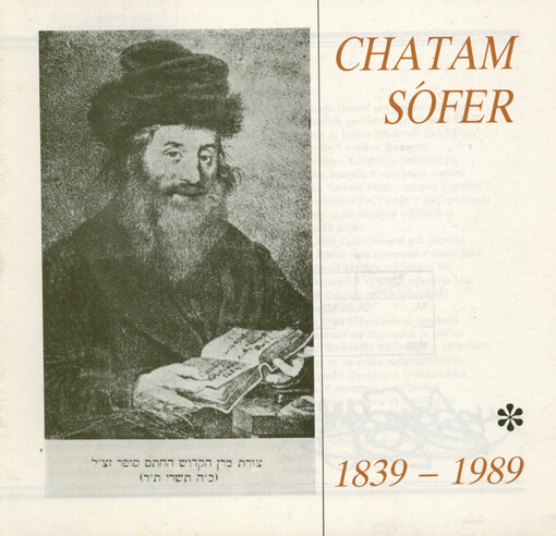 Chatam Sófer : 1839-1989