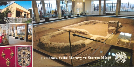 Památník Velké Moravy ve Starém Městě s multimediální expozicí Velkomoravský Veligrad