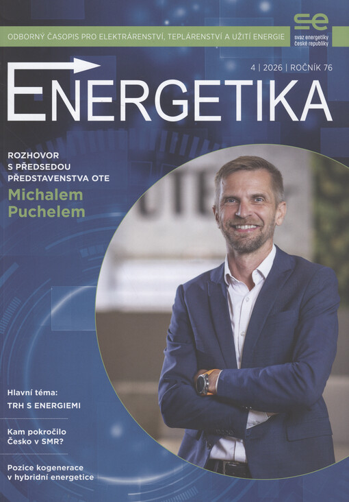 Energetika : odborný časopis pro elektrárenství, teplárenství a použití energie