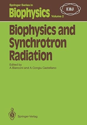 Biophysics and Synchrotron Radiation /