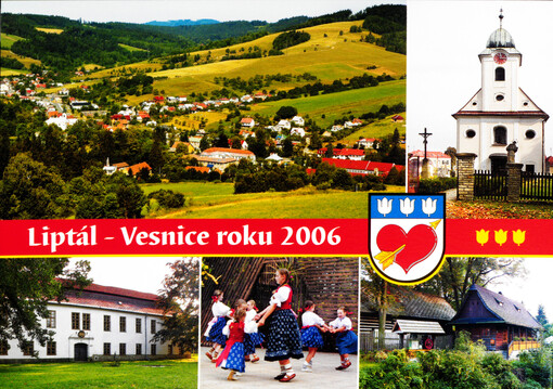 Liptál - Vesnice roku 2006 Liptál Hořansko, Katolický kostel ...