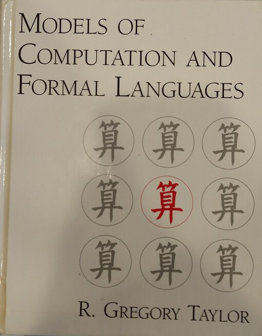 Models of computation and formal languages
