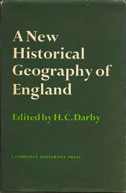 A new historical geography of England