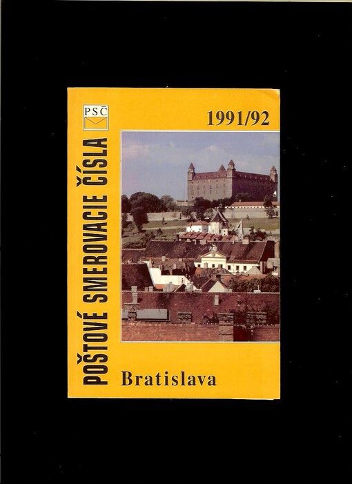 Poštové smerovacie čísla Bratislava.4. diel,1991/92