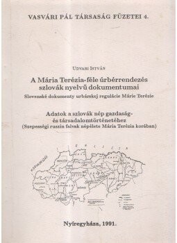 A Mária Terézia-féle úrbérrendezés forrásai magyarországi délszláv népek nyelvén.II.,Bács vármegyei szerb és bunyevác jobbágyok úrbéri bevallásai