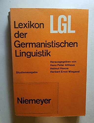 Lexikon der germanistischen Linguistik