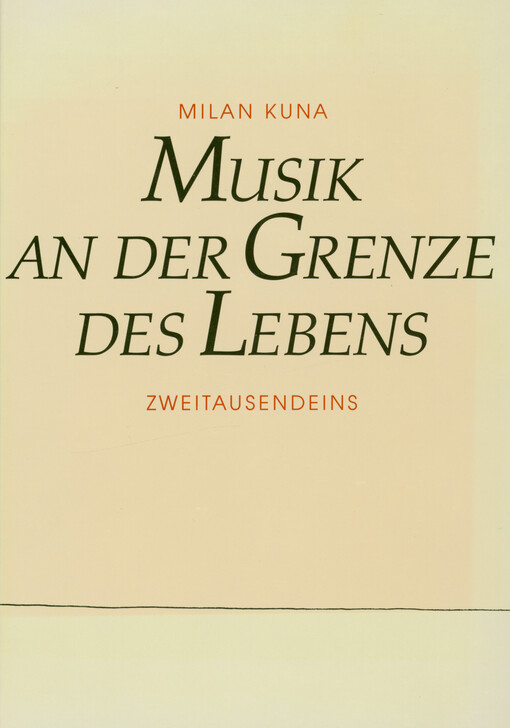 Musik an der Grenze des Lebens : Musikerinnen und Musiker aus böhmischen Ländern in nationalsozialistischen Konzentrationslagern und Gefängnissen