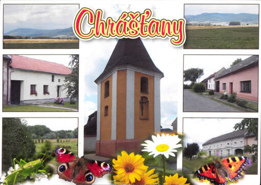Chrášťany : krajiny v okolí Chrášťan, kaple, lidová architektura, pastva koní