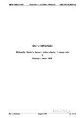 Rat u Hrvatskoj :bibliografija članaka iz dnevnog i tjednog domaćeg i stranog tiska.2 Razaranja i obnova 1992