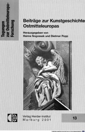 Beiträge zur Kunstgeschichte Ostmitteleuropas