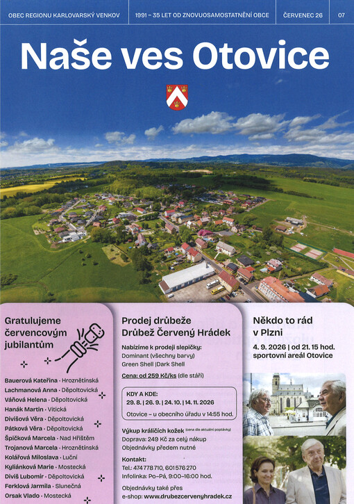 Naše ves : otovické noviny : otovické vydání