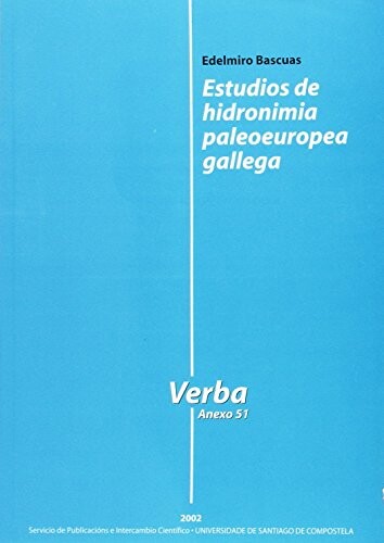 Estudios de hidronimia paleoeuropea gallega