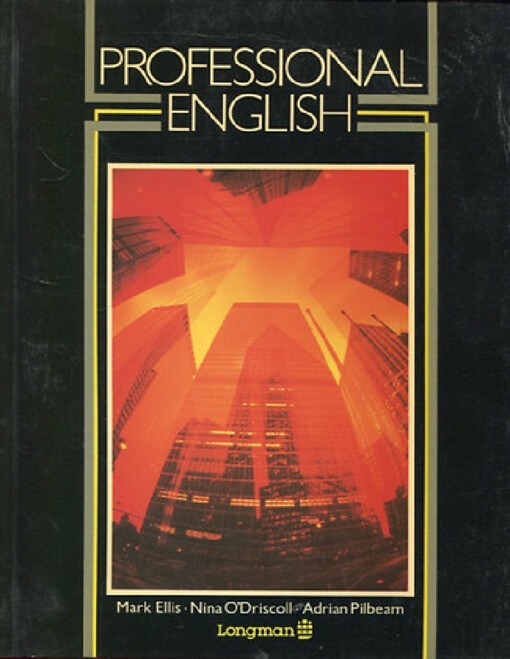 Professional English :communication skills for professionals working in business, industry and international organisations.Coursebook