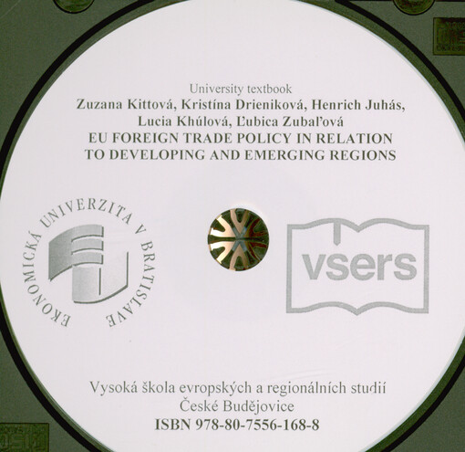 EU foreign trade policy in relation to developing and emerging regions : university textbook
