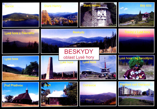 Beskydy oblast Lysé hory