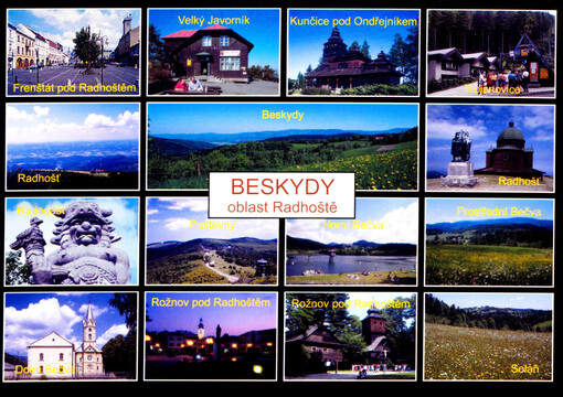 Beskydy oblast Radhoště