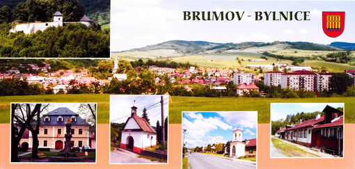 Brumov-Bylnice : název osady Brumov se připomíná ve spojení s místní hradem již v roce 1255