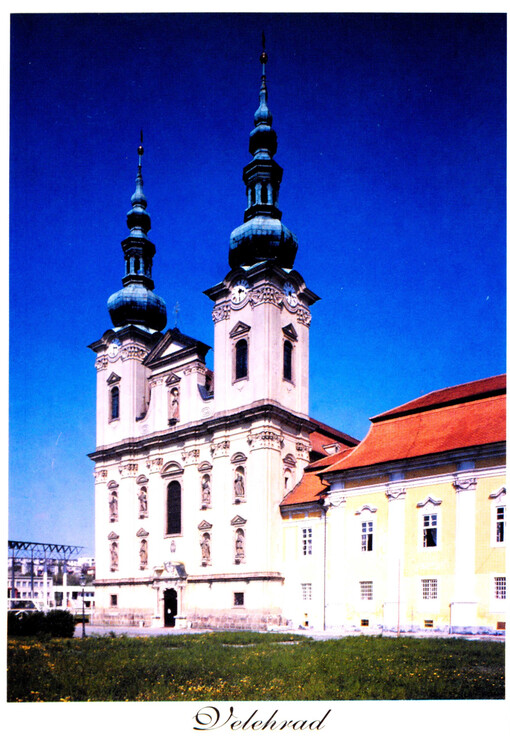 Velehrad : hlavní průčelí baziliky
