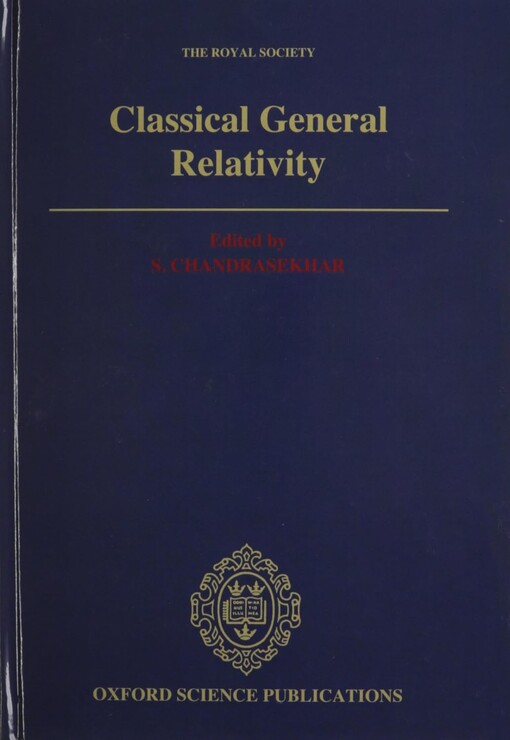 Classical general relativity