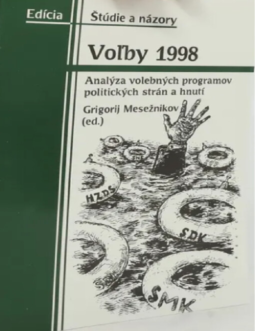 Voľby 1998 :analýza volebných programov politických stran a hnutí
