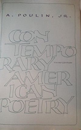 Contemporary American poetry