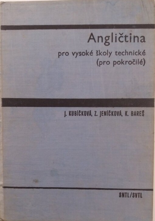 Angličtina pro vysoké školy technické pro pokročilé