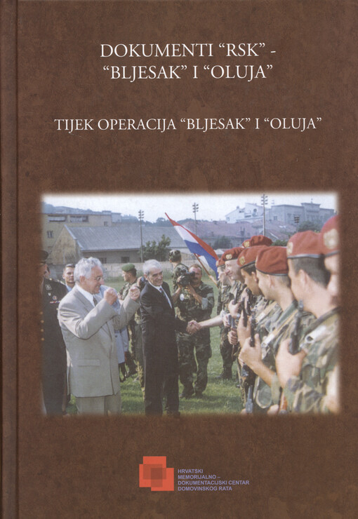 Republika Hrvatska i Domovinski rat 1990.-1995. : dokumenti. Knjiga 17