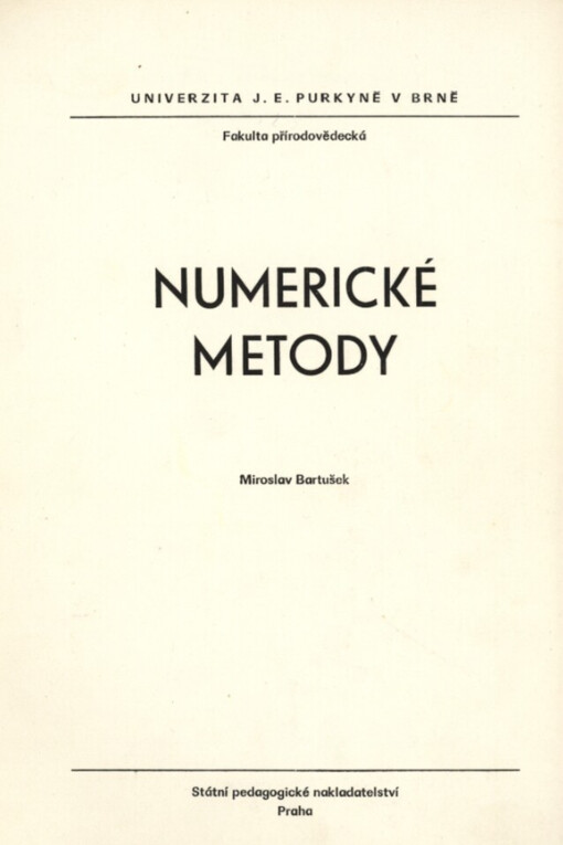 Numerické metody