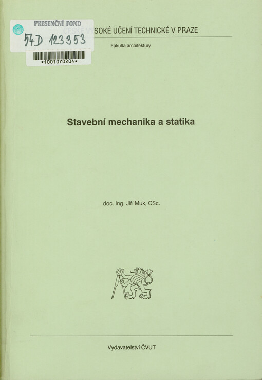 Stavební mechanika a statika